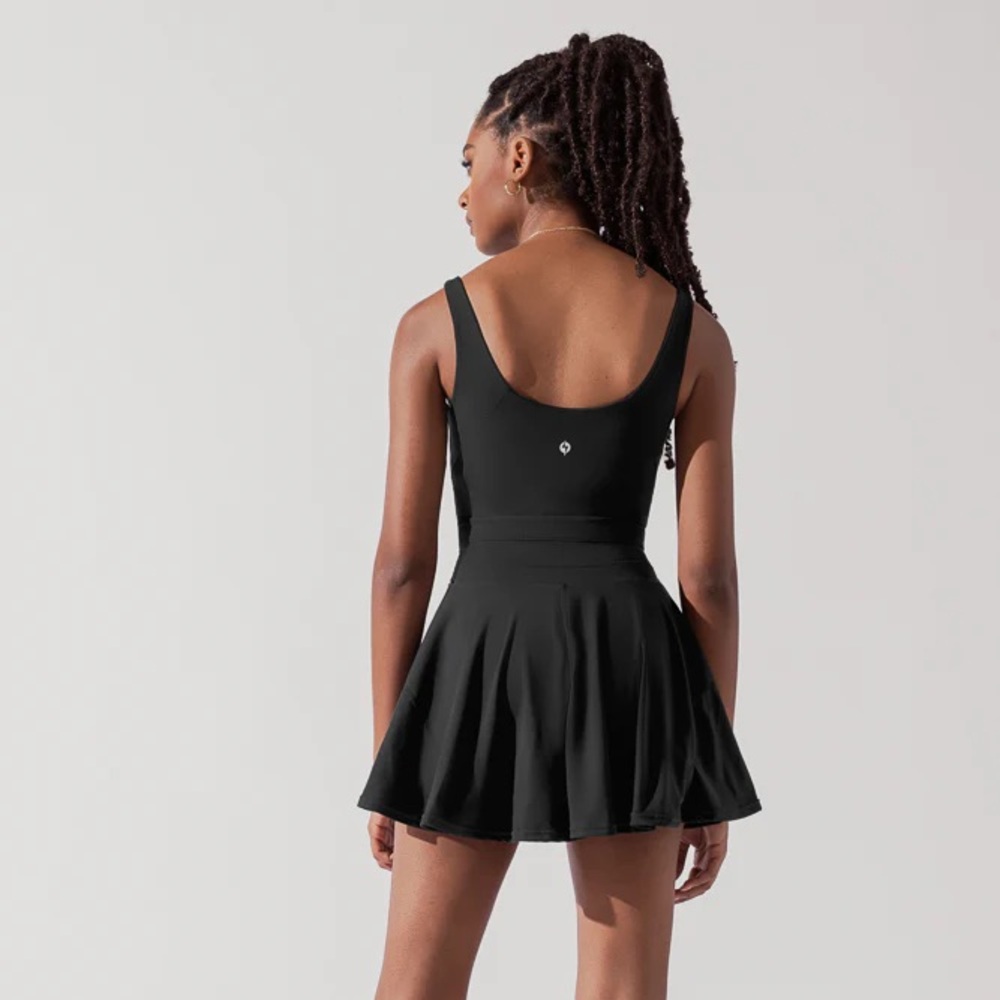 POPFLEX Twirl Dress in Black - Picture 4 of 10